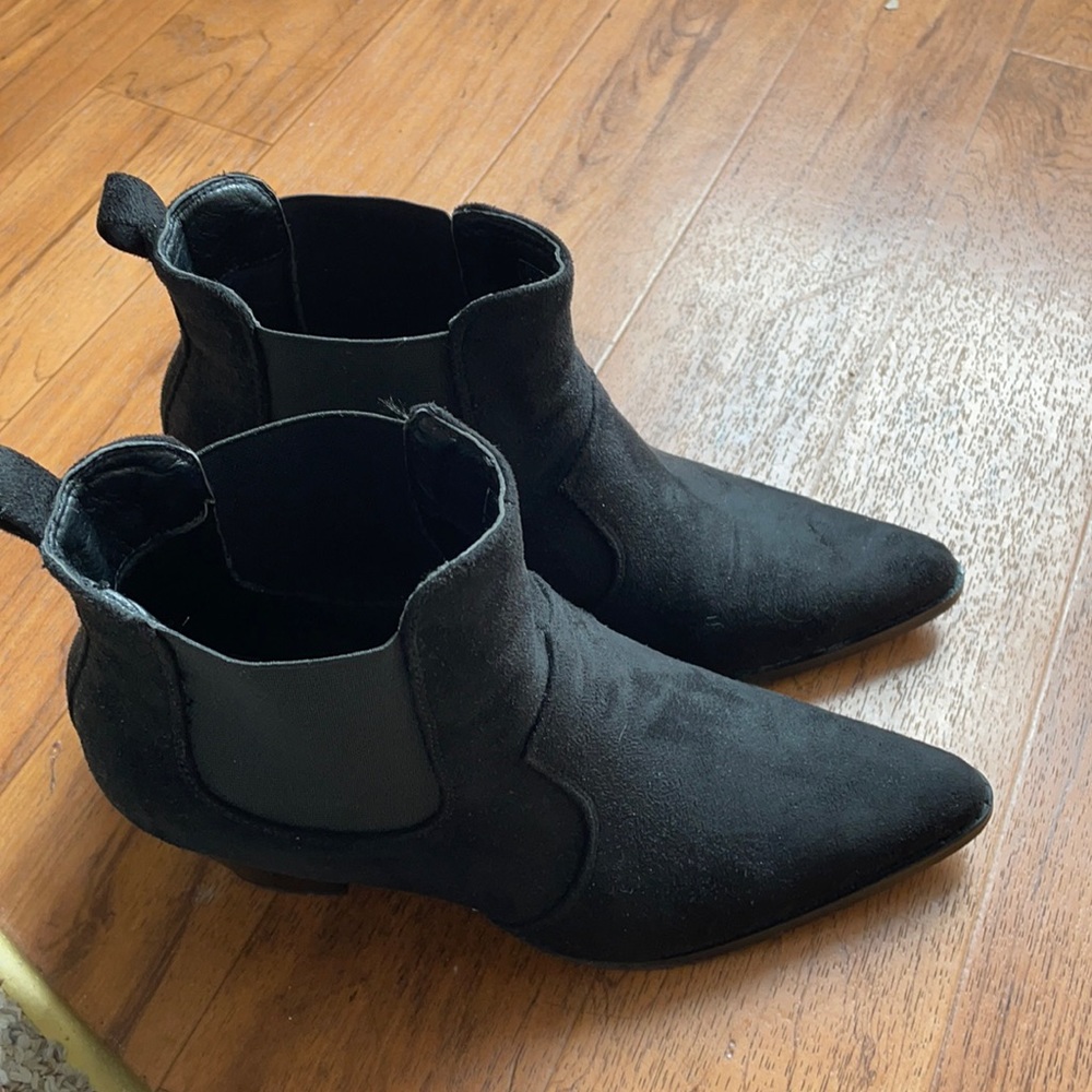 Black booties